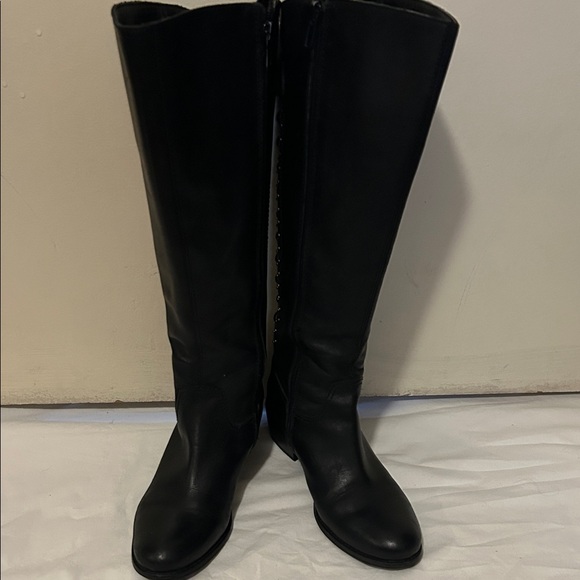 Arturo Chiang Black Over the Knee Boots - Picture 1 of 11